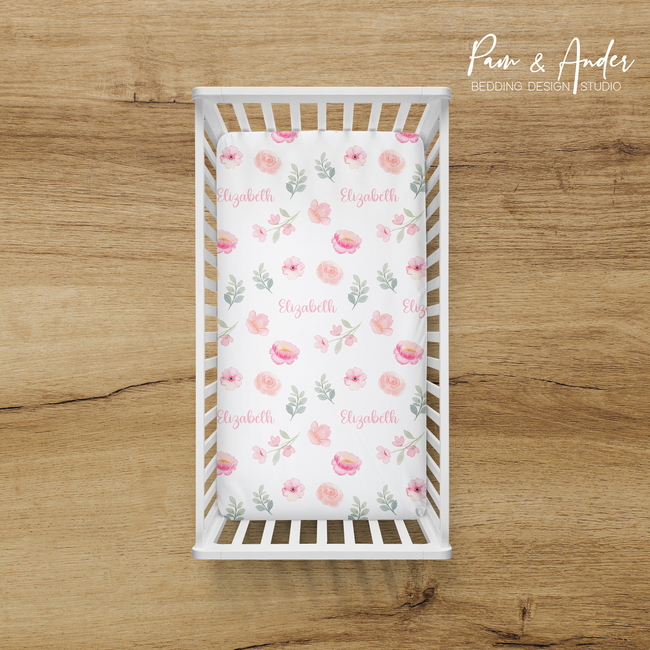 Floral Elephant Fitted sheet Main Image