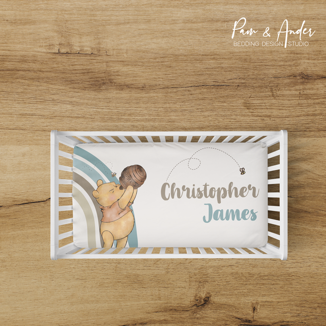 Winnie the Pooh Girl Fitted Sheet Main Image