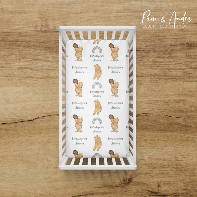 Winnie the Pooh Boy Fitted Sheet Main Image