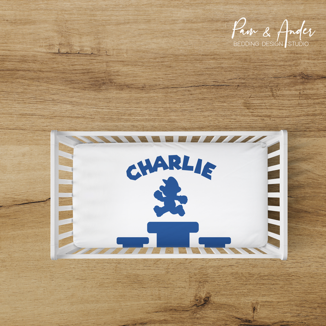 Mario Bros Fitted sheet Hover Image