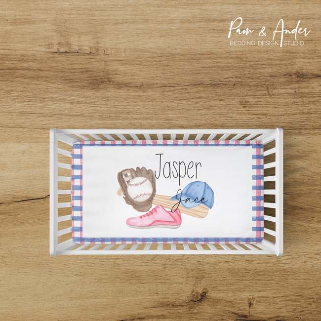 Baseball Fitted sheet Hover Image