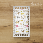 Horse Boy Fitted sheet