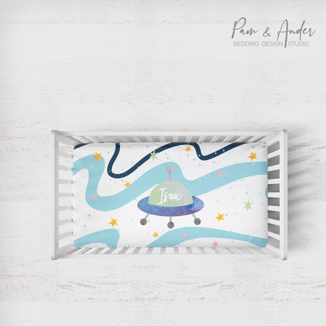 Astronaut Fitted sheet Hover Image