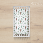 Highland Cow Boy Fitted sheet