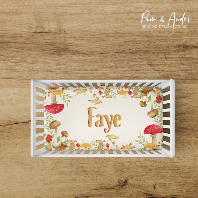 Mushroom Fitted sheet Hover Image