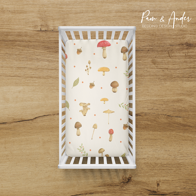 Mushroom Fitted sheet Main Image