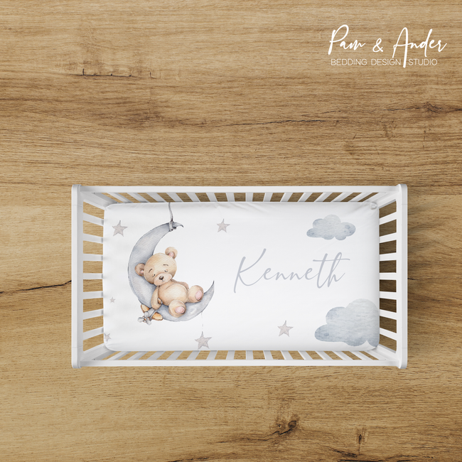 Bear Boy Fitted sheet Hover Image