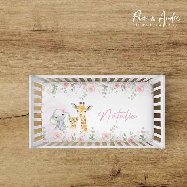 Safari Girl Fitted sheet Hover Image