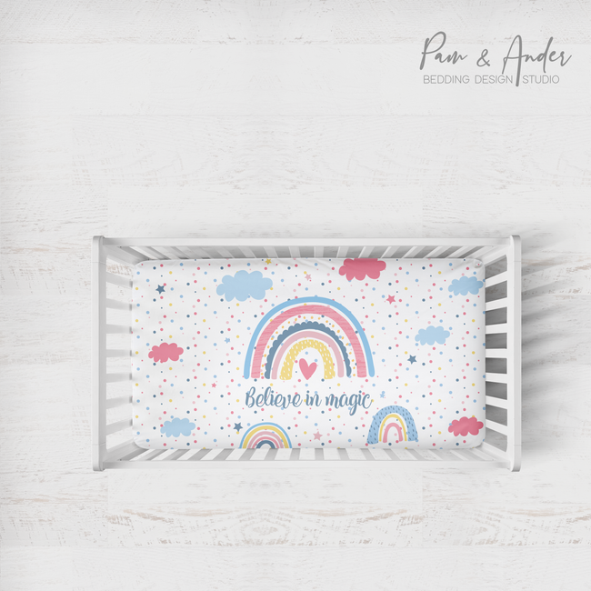 Rainbow Fitted sheet Hover Image