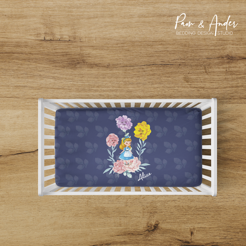 Alice in Wonderland Fitted sheet
