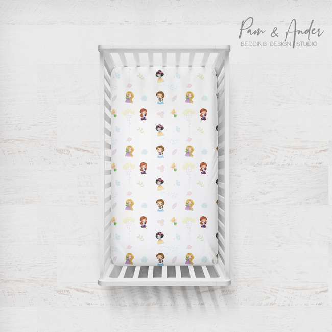 Princesses Pink Fitted sheet Main Image