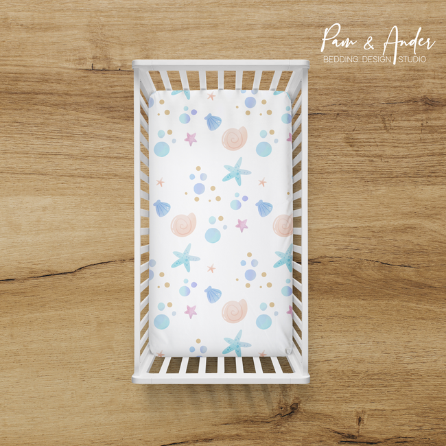 Mermaid Tails Fitted sheet Main Image