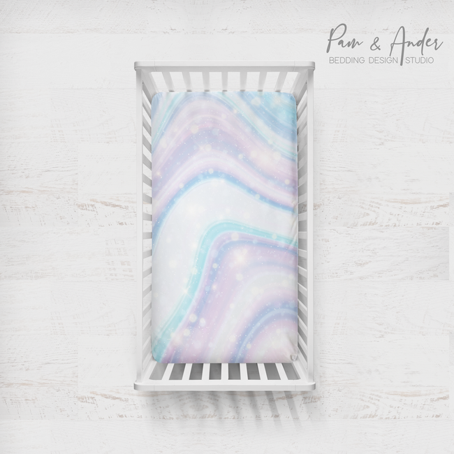 Mermaid Glitter Fitted sheet Main Image