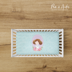 Blue Star Wars Girl Fitted sheet