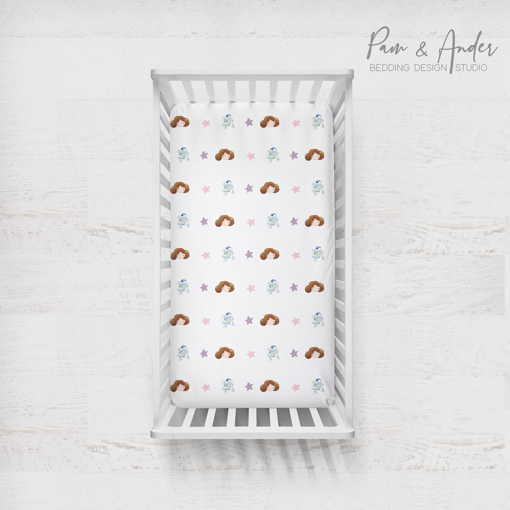 Star Wars Girl Fitted sheet