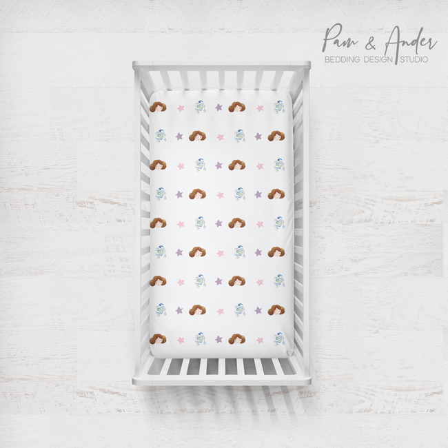 Star Wars Girl Fitted sheet Main Image