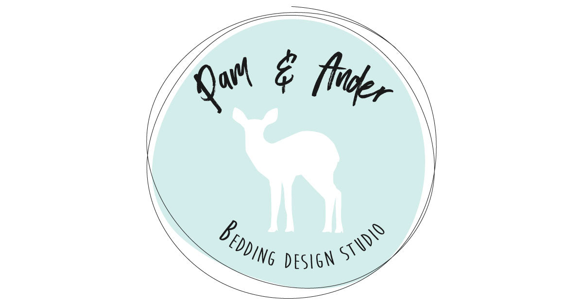 Pam & Ander personalized milestone blankets and baby shower gifts