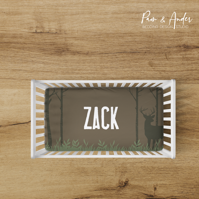 Hunting Patchwork Fitted sheet Hover Image