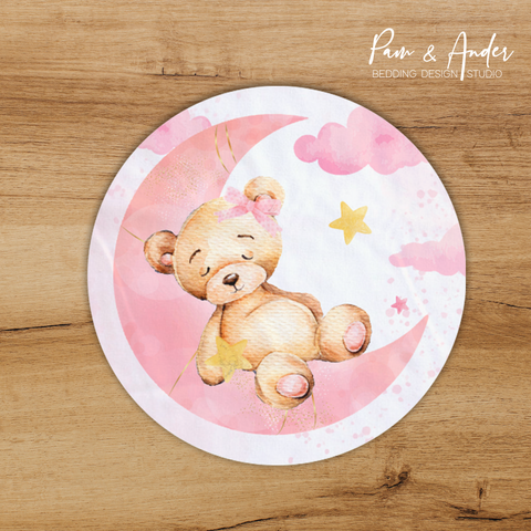 Pink Bear Play mat