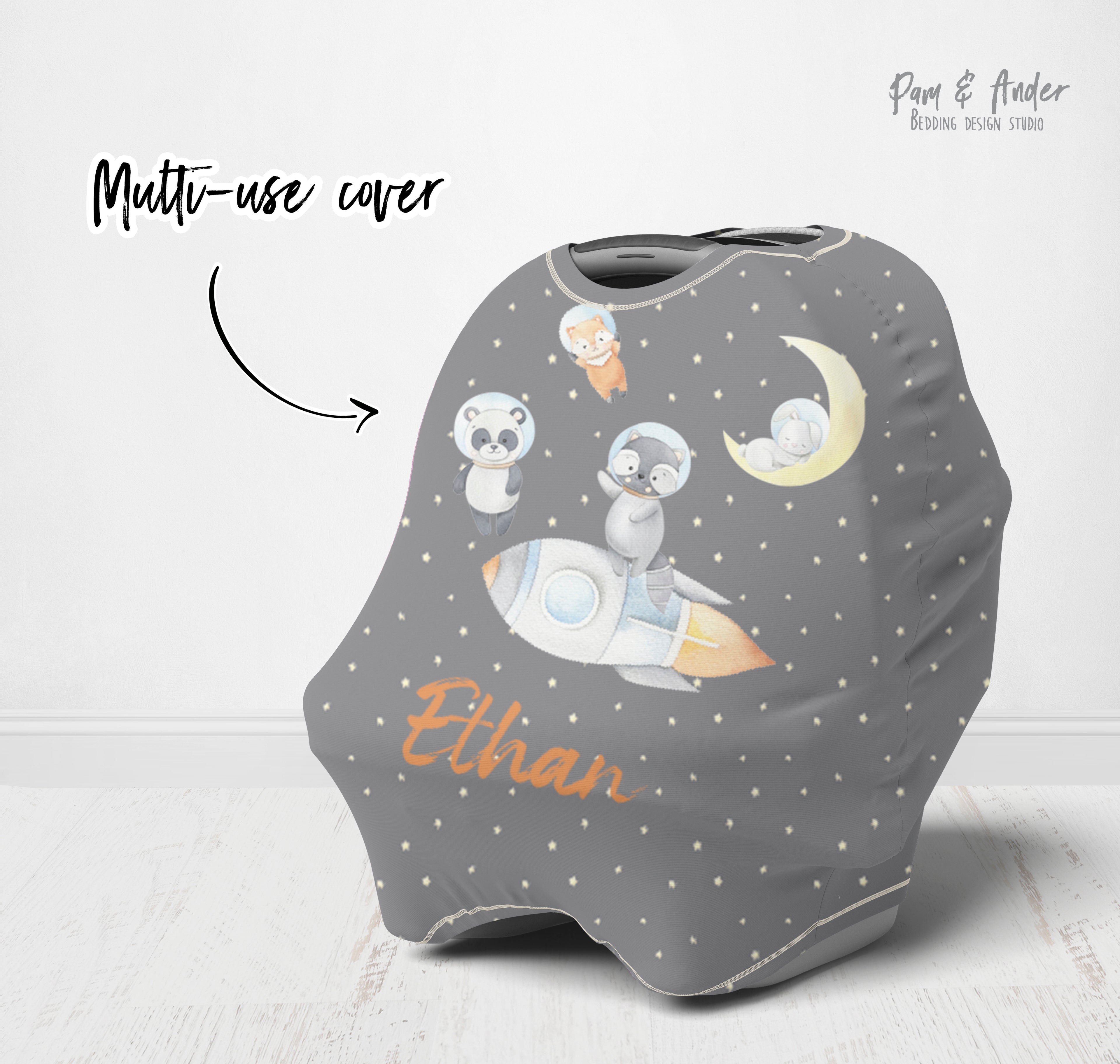 Astronaut Animals Accessories set