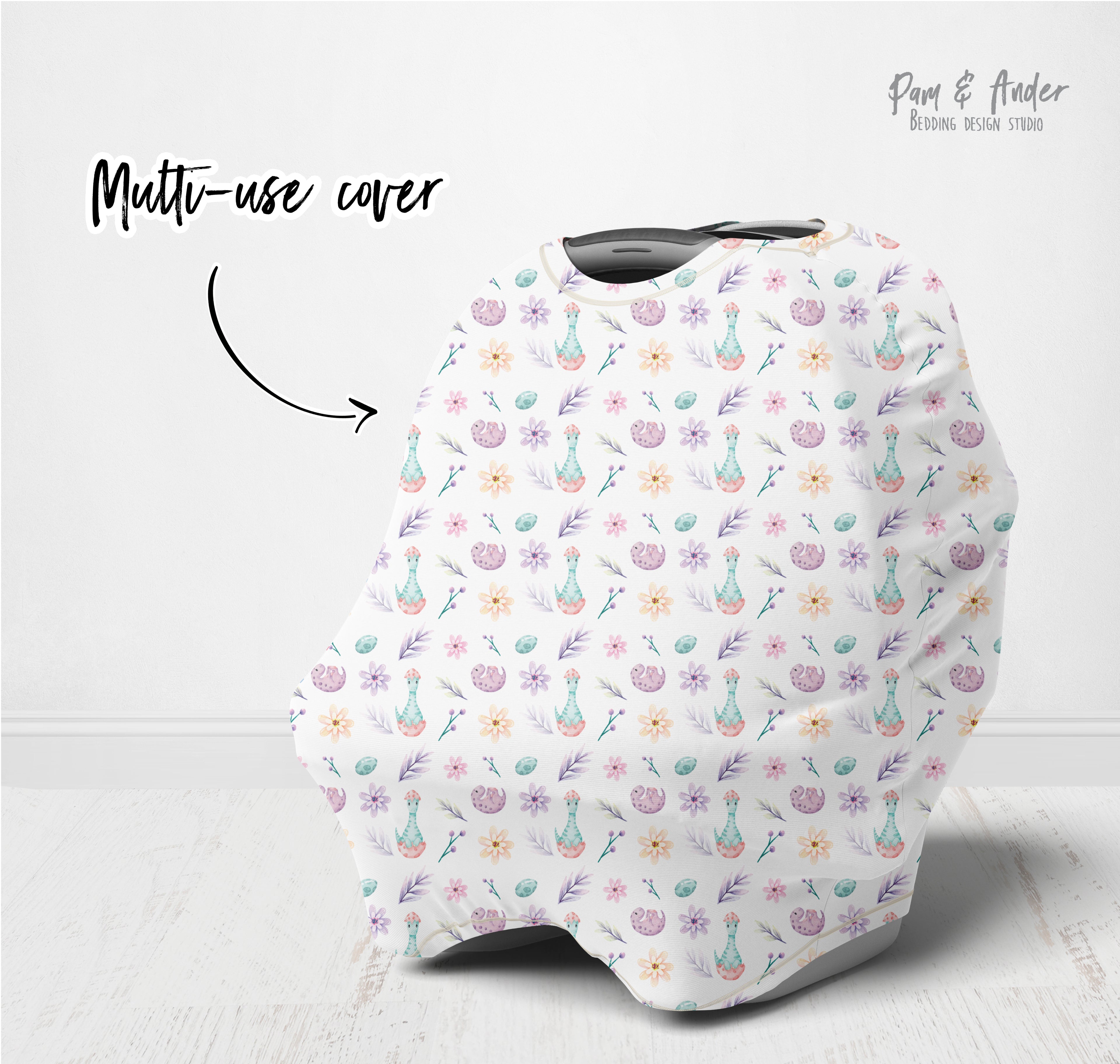 Dino girl accessories set