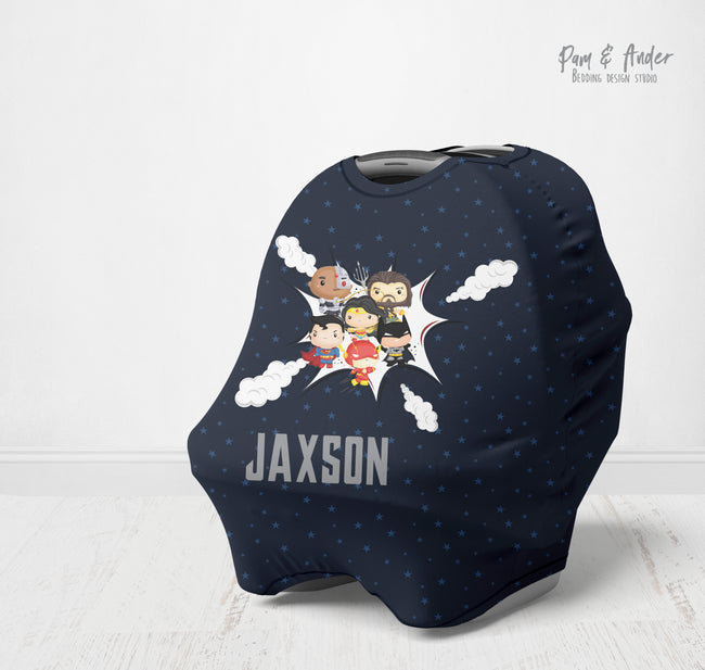 DC Superheroes multi-use cover Hover Image