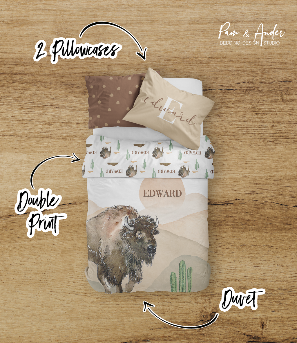 Buffalo Bedding set