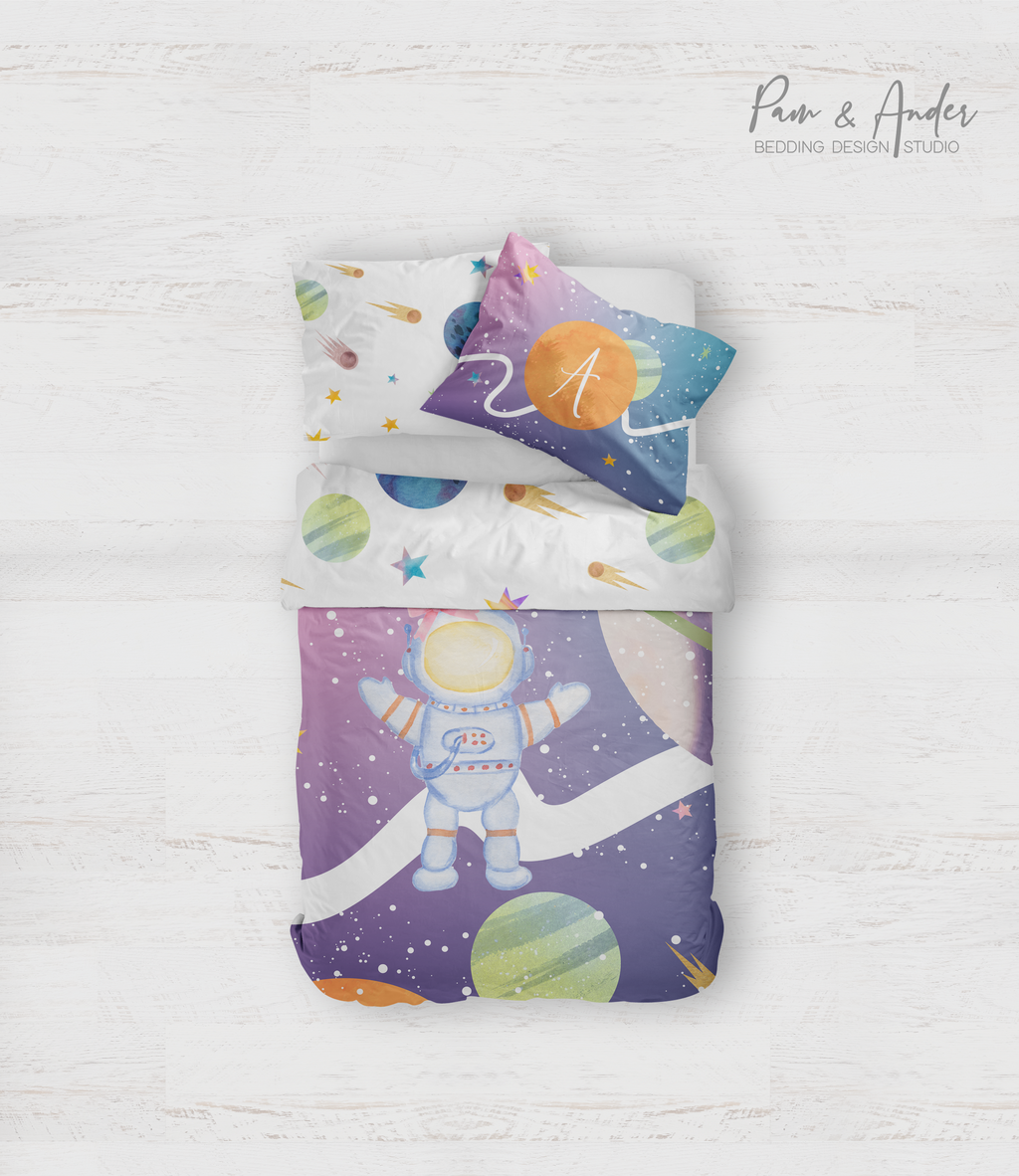 Space Girl Bedding set