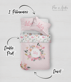 Peony bedding set