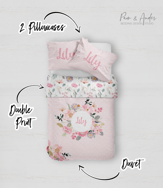 Peony bedding set Main Image