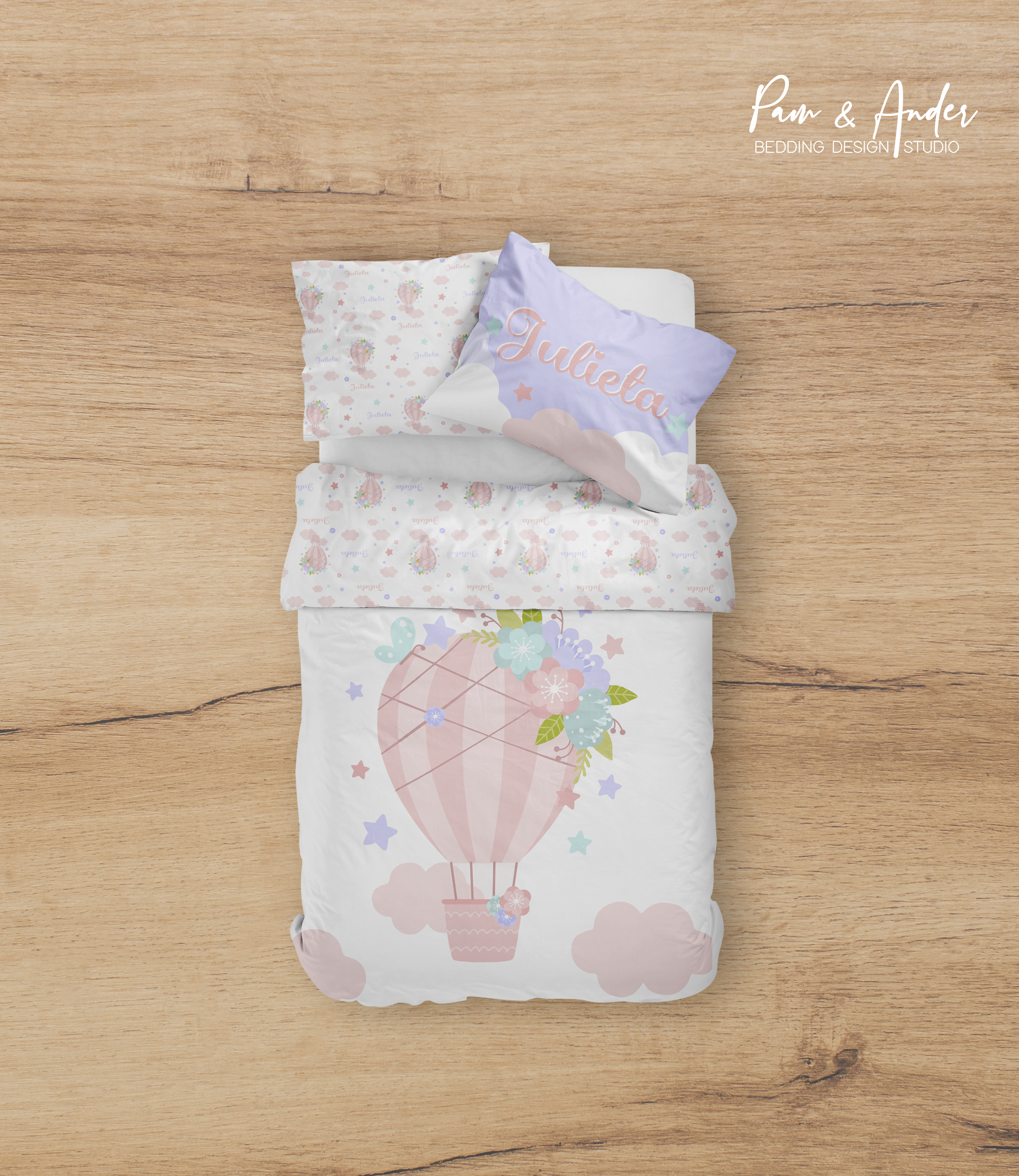 Hot Air Balloon Bedding set
