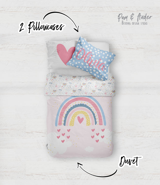 Rainbow bedding set Main Image