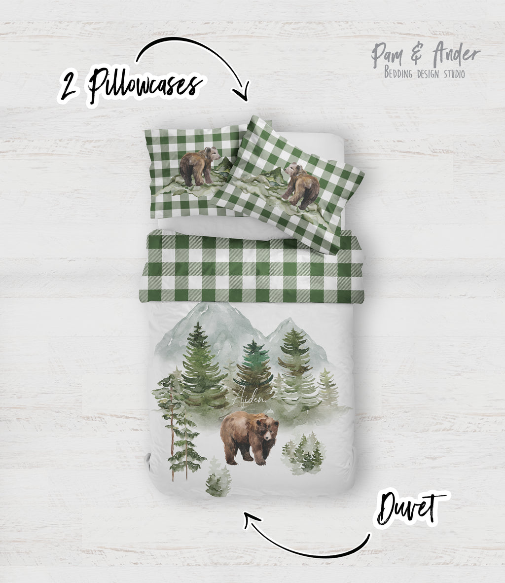 Bear bedding set