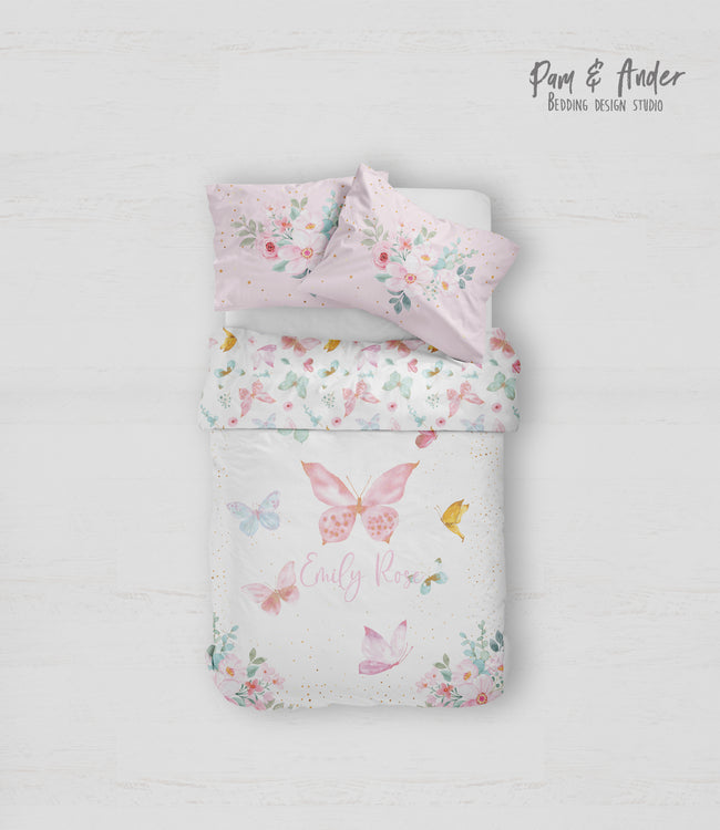 Butterfly bedding set Hover Image