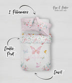 Butterfly bedding set