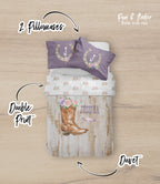 Cowgirl bedding set