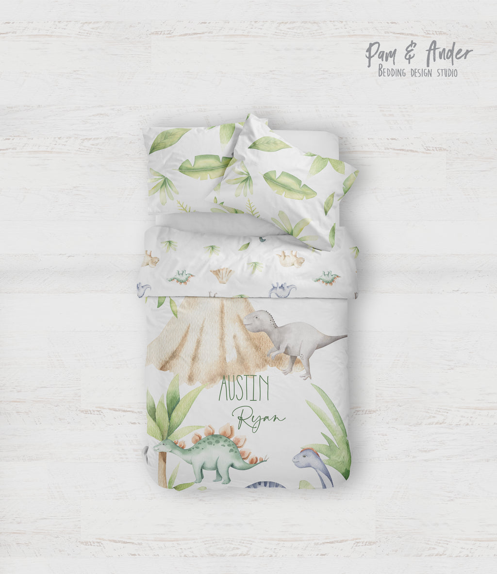 Dinosaur bedding set