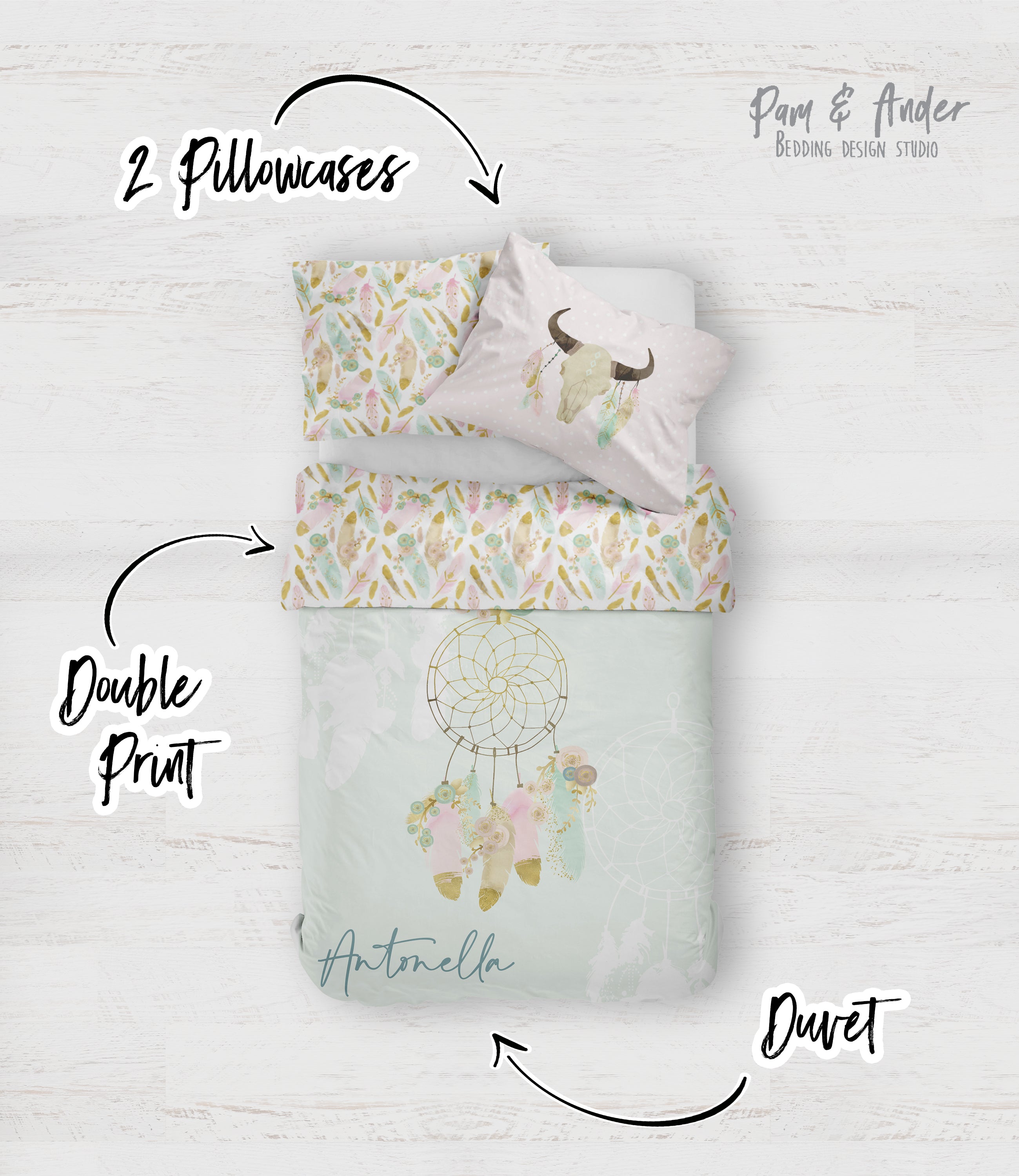 Dreamcatcher bedding set