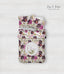 Flower purple bedding set