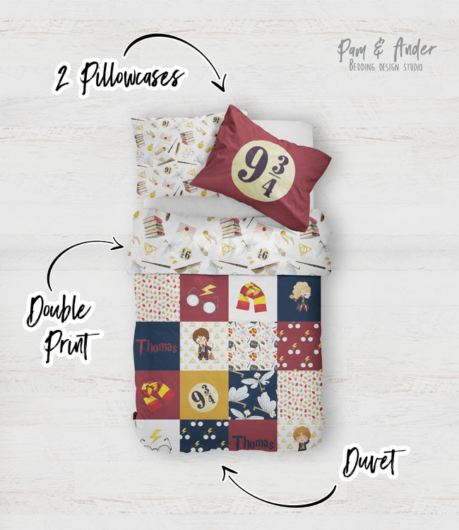 Harry Potter Bedding Set Main Image