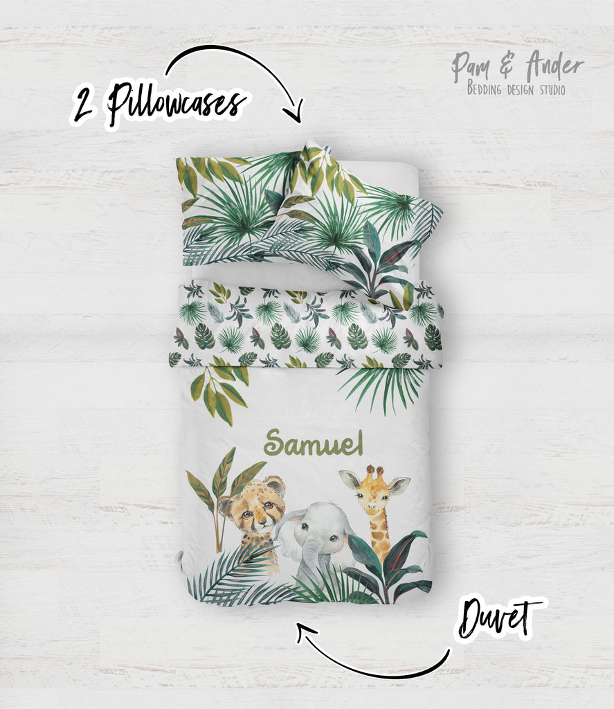 Safari bedding set Pam and Ander