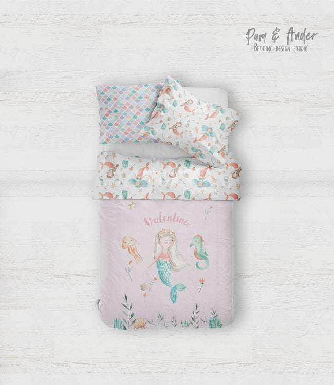Mermaid bedding set Hover Image