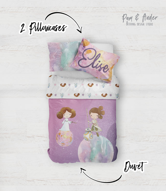 Star Wars girl bedding set Main Image