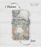 Tropical bedding set