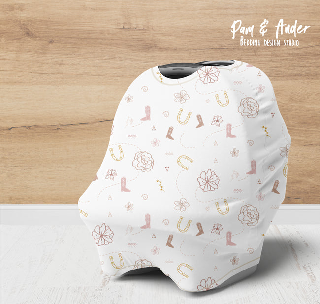 Cowgirl pink multi-use cover Hover Image