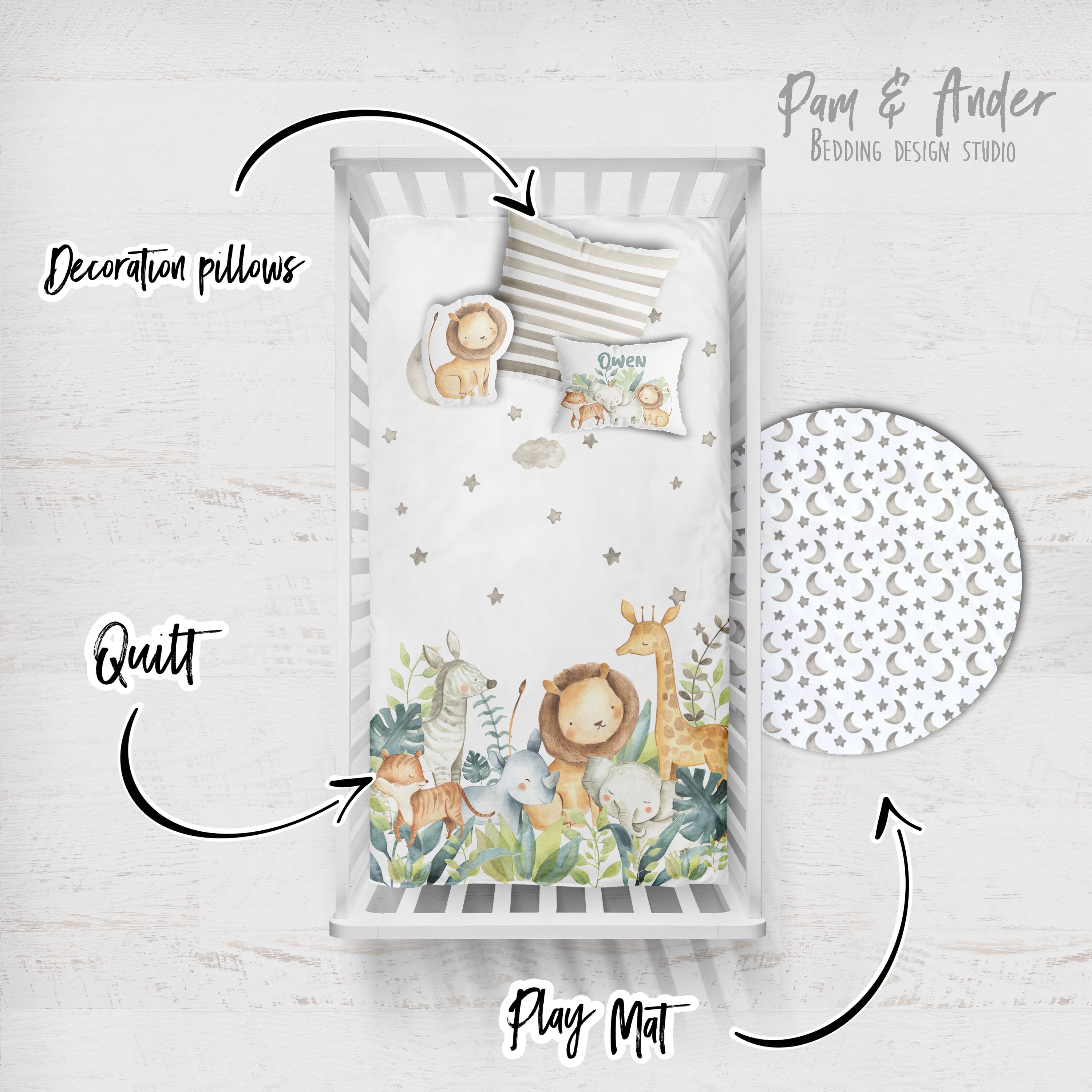 Jungle Crib Build your Bundle