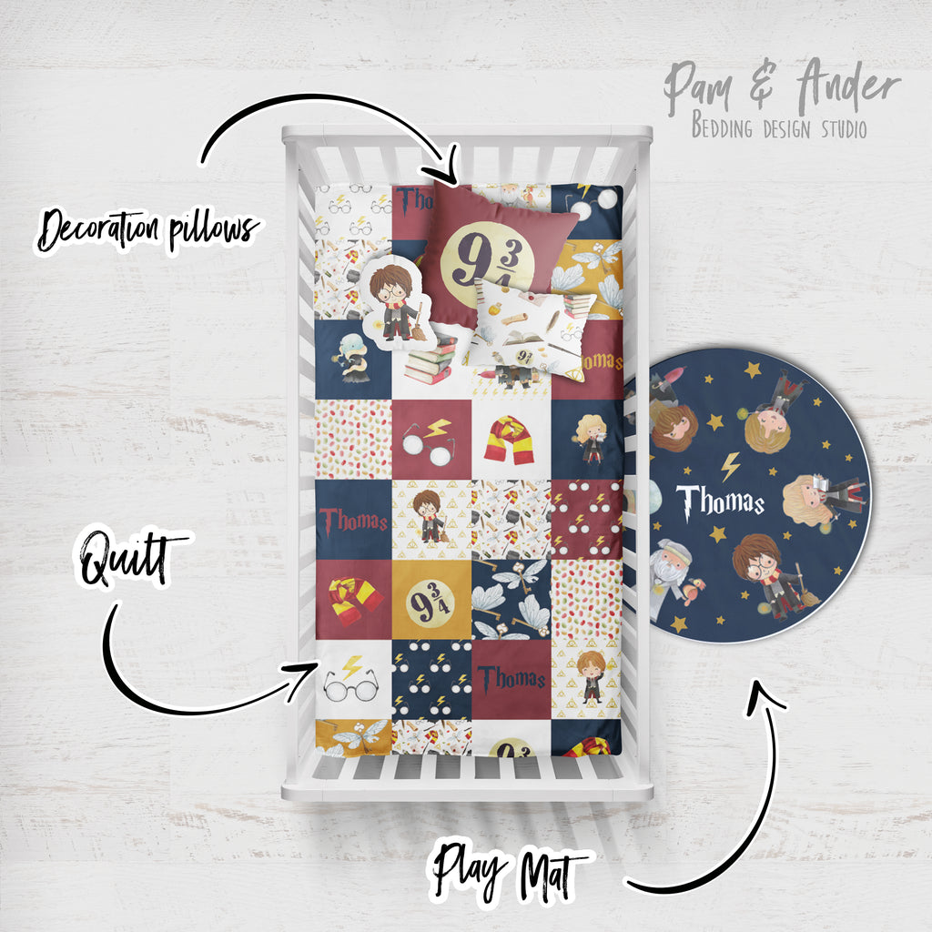Harry Potter Baby Nursery Bedding Set