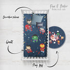 Superheroes Crib Build your Bundle