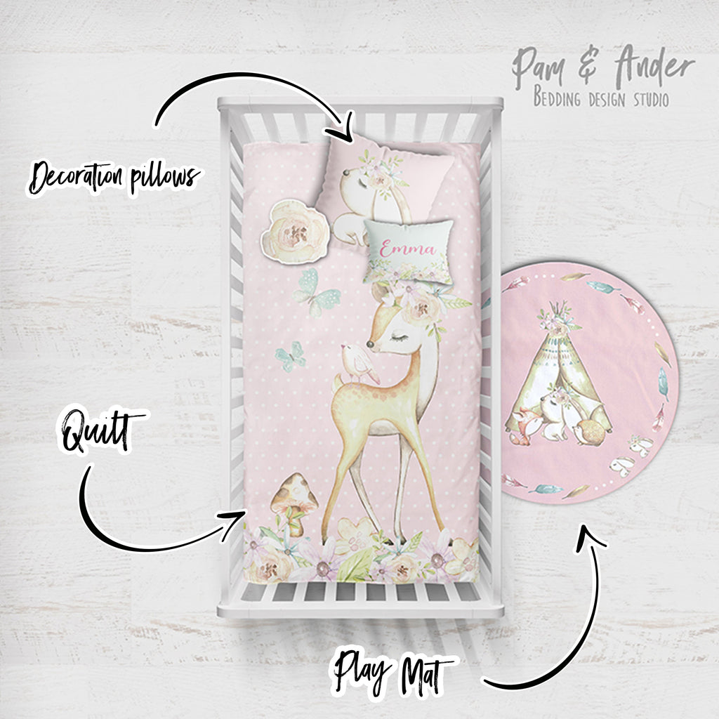 Woodland Animals and Flowers Build your Bundle