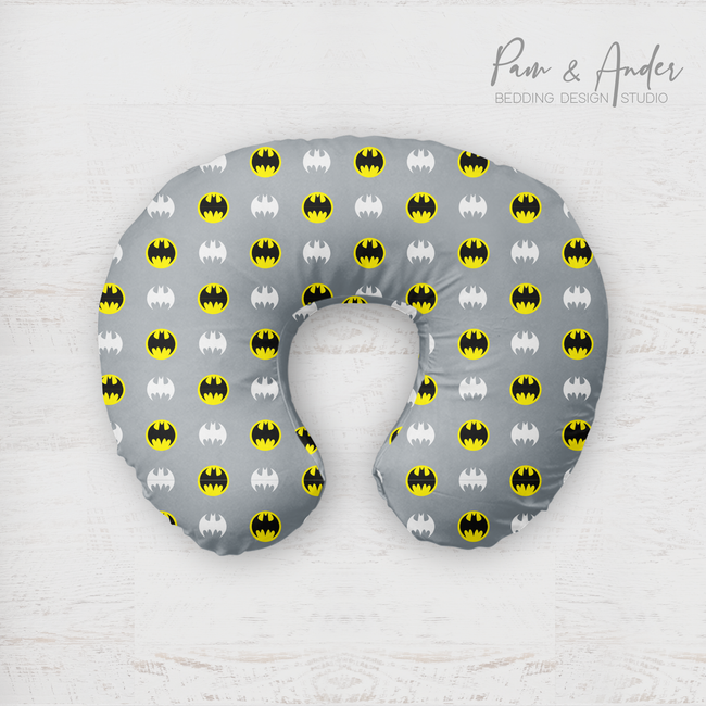 Batman boppy pillow cover Hover Image